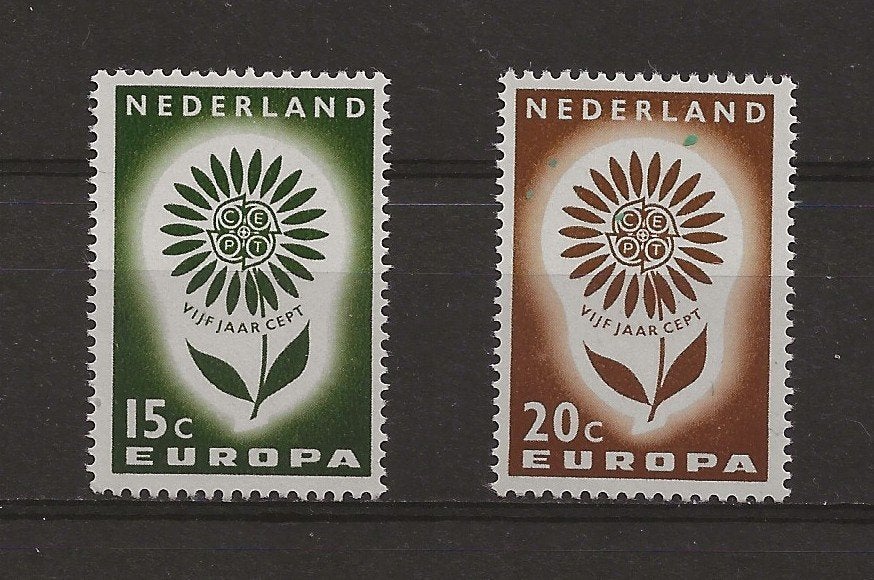 Nederland – Europa Bloem - 1964 – Postfris, Postzegels en Munten, Verzenden, Na 1940, Postfris