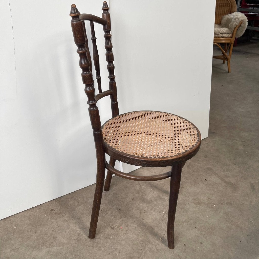 Antieke Thonet Originele Caféstoel Antiek Hout Stoel, Ophalen