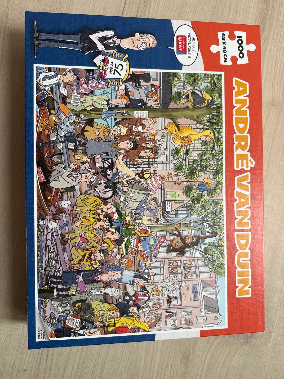 André van Duin Puzzel 1000 stukjes, Ophalen, 500 t/m 1500 stukjes, Gebruikt, Legpuzzel