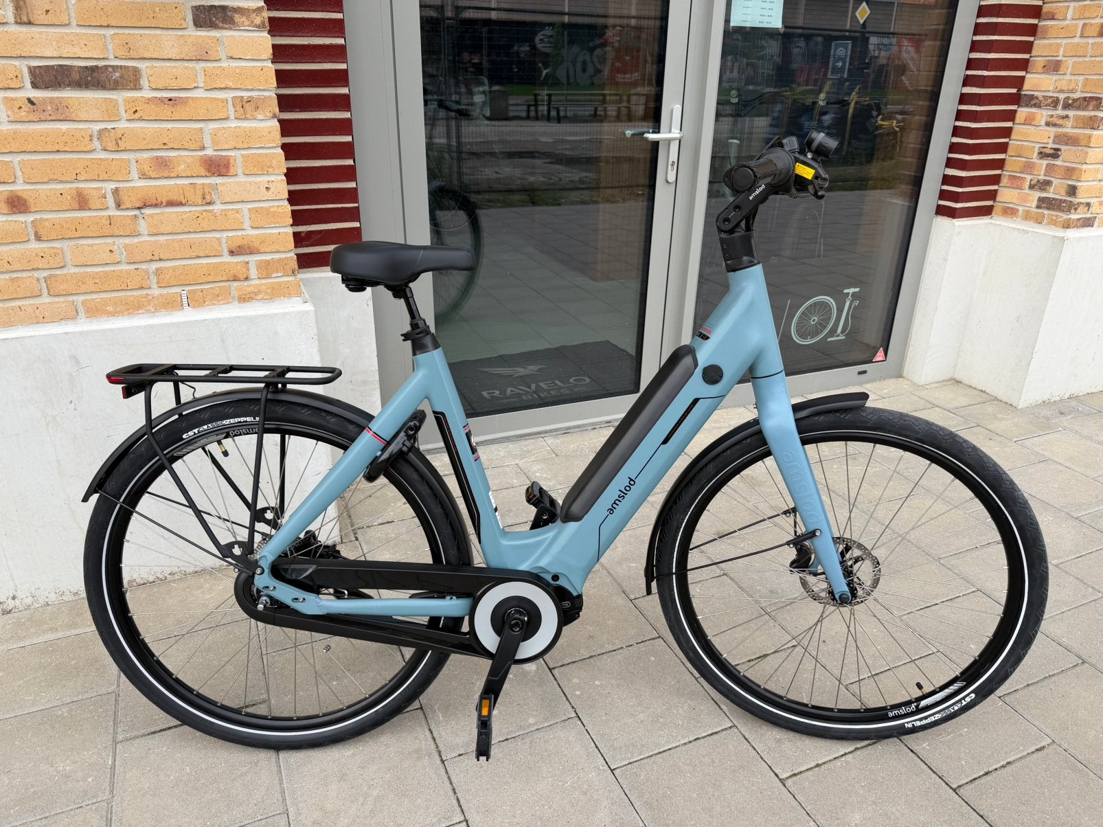 Amslod Kent-E Elektrische Damesfiets 28 inch Nieuw! GARANTIE, Overige merken, Oke, Ophalen of Verzenden, Zo goed als nieuw