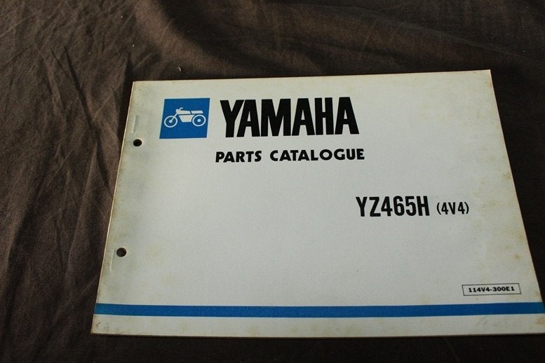 Yamaha YZ465 H 1980 motorcycle parts catalogue YZ 465 cross, Ophalen of Verzenden, Yamaha