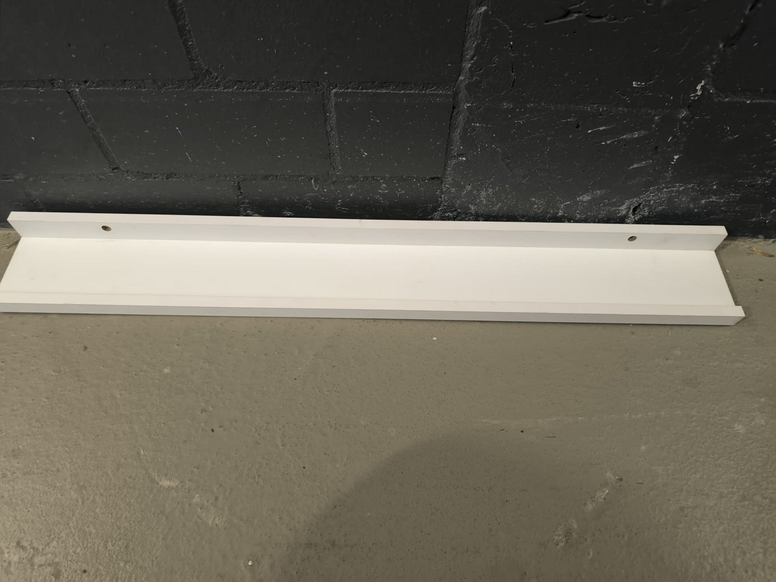 Witte wandplank / fotoplank - 77*10.1, Ophalen, Gebruikt