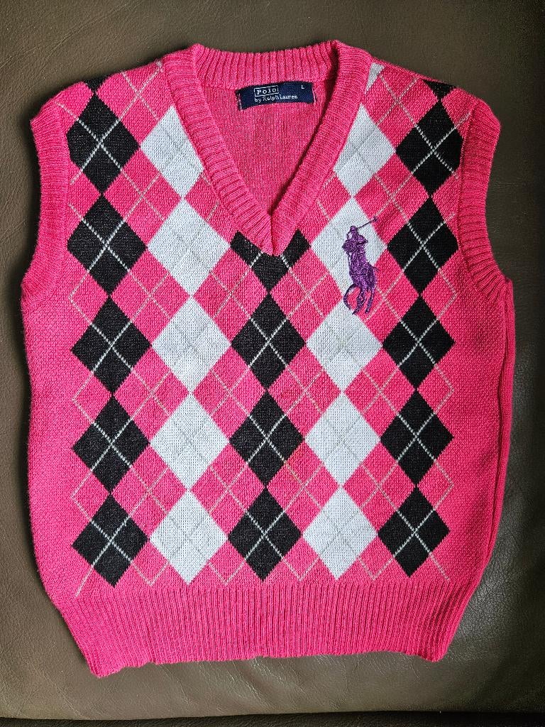 Roze Ralph Lauren trui maat 104, Meisje, Trui of Vest, Ophalen of Verzenden, Zo goed als nieuw