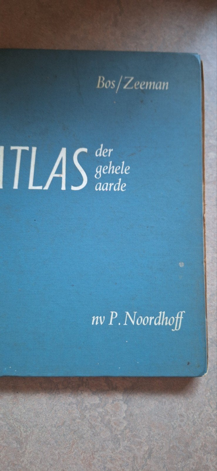 Bos/Zeeman Atlas der gehele aarde - 1964, Boeken, Bosatlas, Ophalen of Verzenden, 1800 tot 2000, Wereld