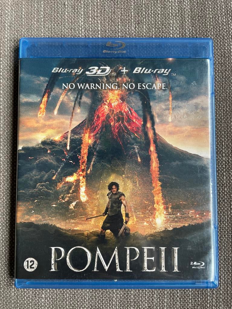 Pompeii Blu-ray 3D + Blu-ray - Actie/Avontuur, Cd's en Dvd's, Blu-ray, Ophalen of Verzenden, Zo goed als nieuw, Actie