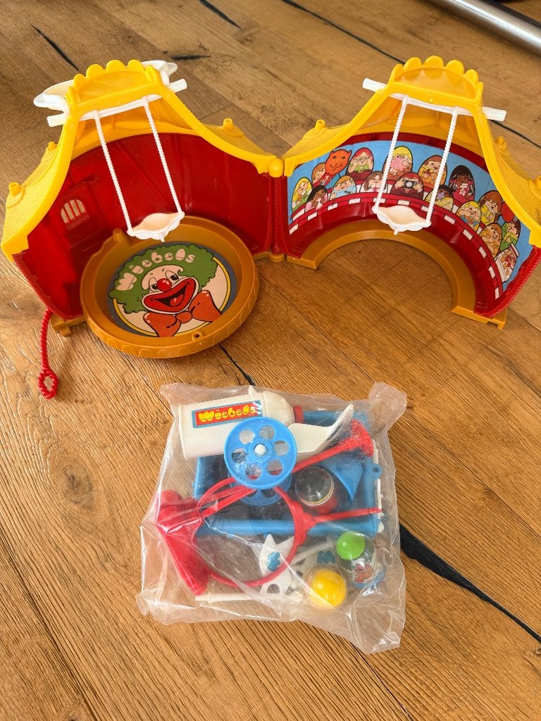 Vintage speelgoed: Wiebels Circus – ongebruikt met doos, Ophalen