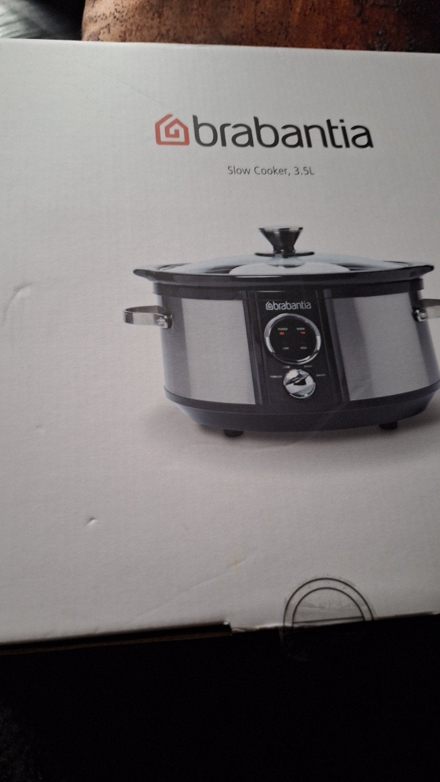 Brabantia Slowcooker 3.5L - Nieuw in Doos, Witgoed en Apparatuur, Slowcookers, Ophalen
