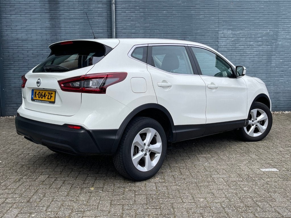 NISSAN Qashqai 1.3 DIG-T 140pk Acenta | Carplay | Dealeronde, Auto's, Nissan, 12 maanden, Gebruikt, 4 cilinders, Wit