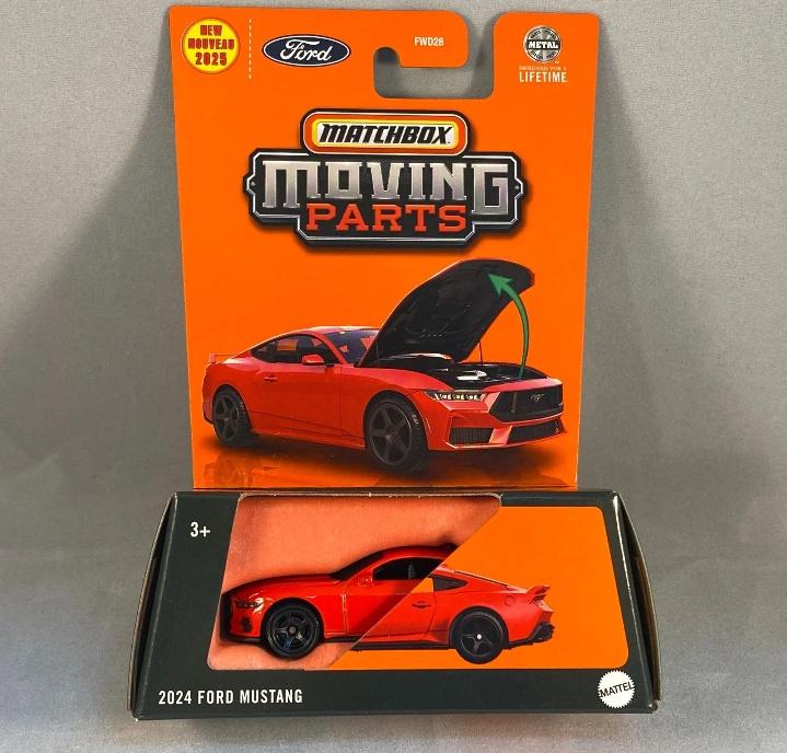 Matchbox Moving Parts - 2024 Ford Mustang, Verzenden, -, Nieuw, Matchbox