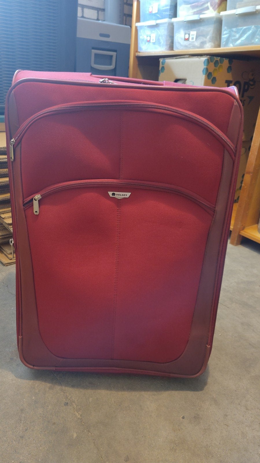 Grote Delsey koffer, Ophalen, Gebruikt, 45 tot 55 cm, 70 cm of meer
