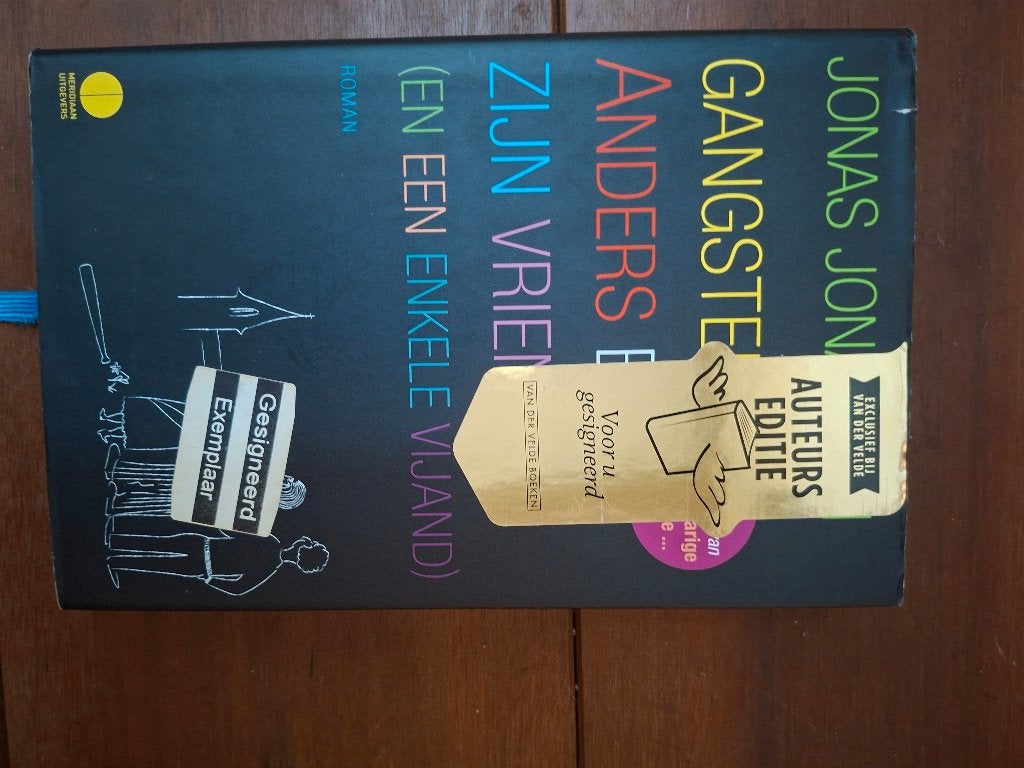 Jonas Jonasson Gangster Anders En Zijn Vrienden (Gesigneerd), Ophalen, Jonas Jonasson, Zo goed als nieuw, Nederland