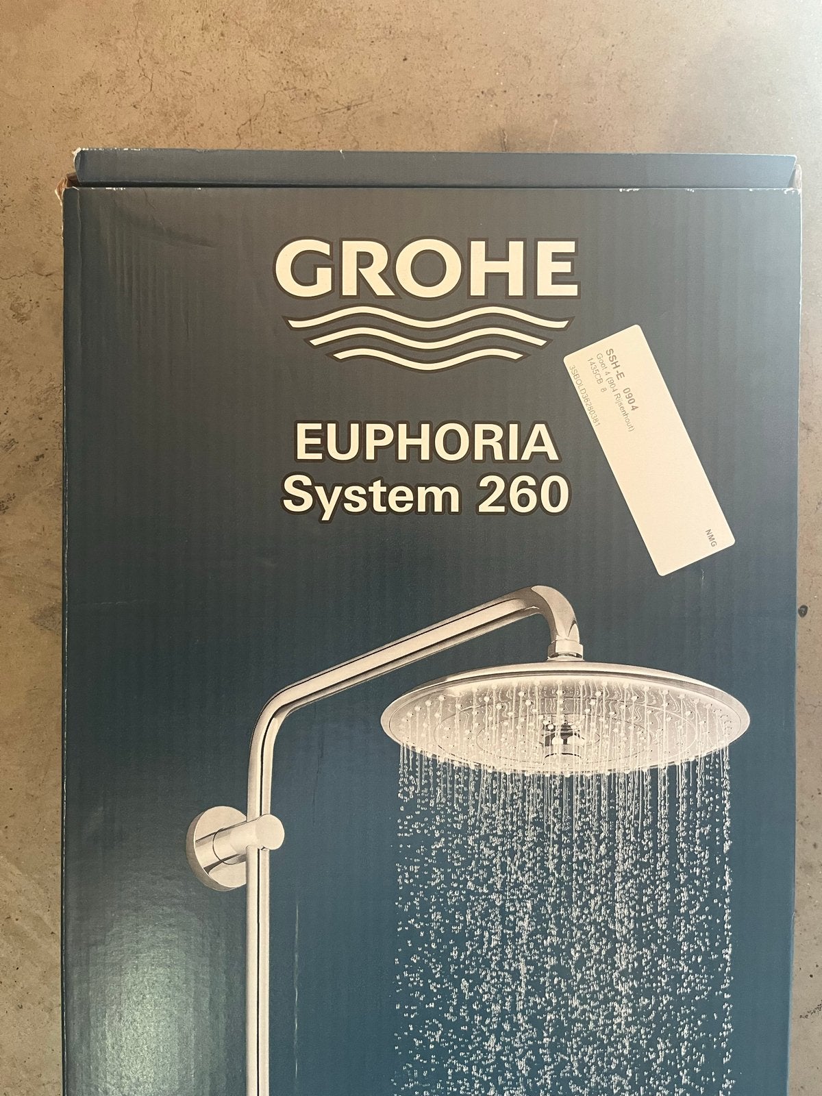 Grohe Euphoria System 260 Douchesysteem - Nieuw in doos, Ophalen, Nieuw, Chroom, Douche