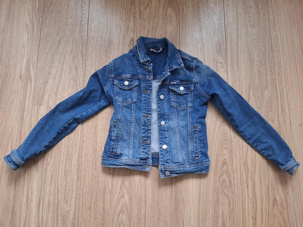 Spijkerjas LTB maat 152, Gebruikt, LTB, Meisje, Ophalen of Verzenden