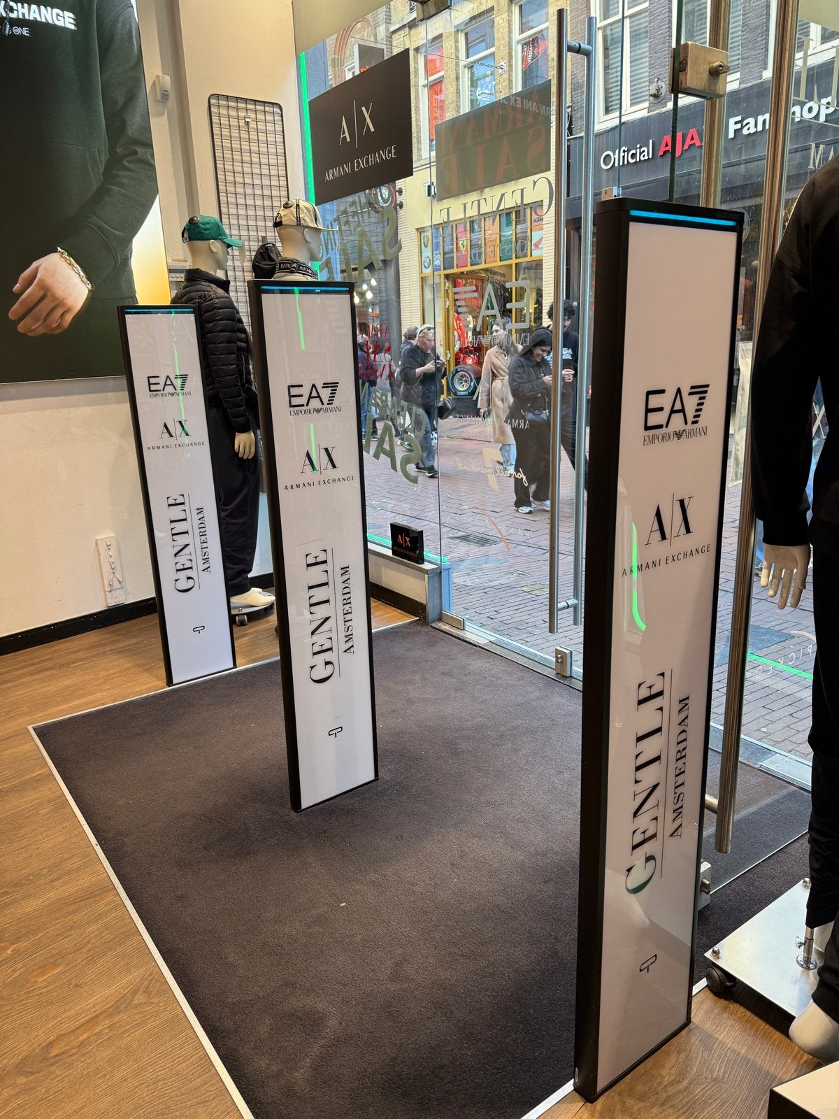 Resatec Alarmpoortjes 3-delig met labels en ontkoppelaar