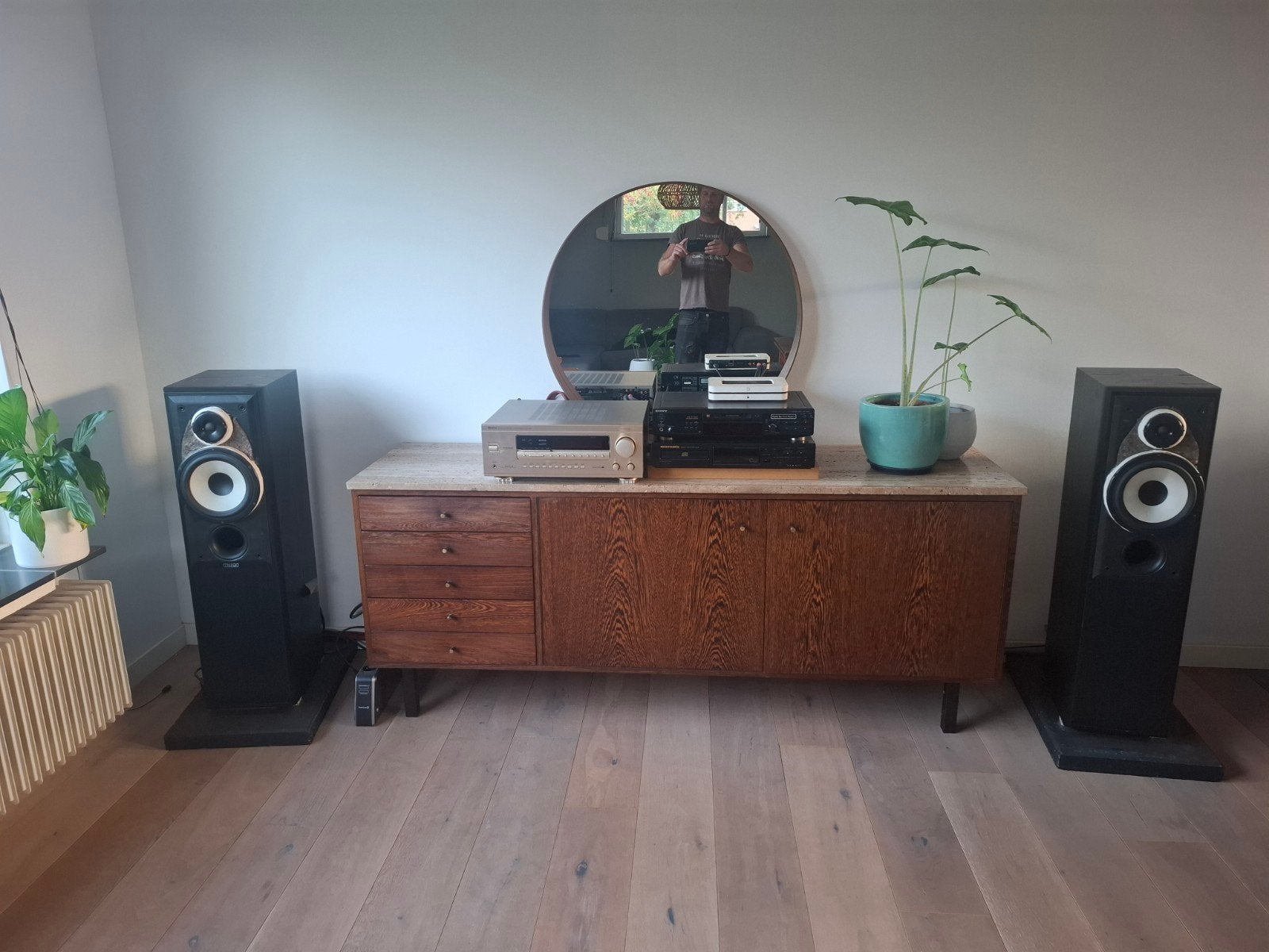 Mission 703  luidsprekers, gemodificeerd, Ophalen of Verzenden, Gebruikt, Overige merken