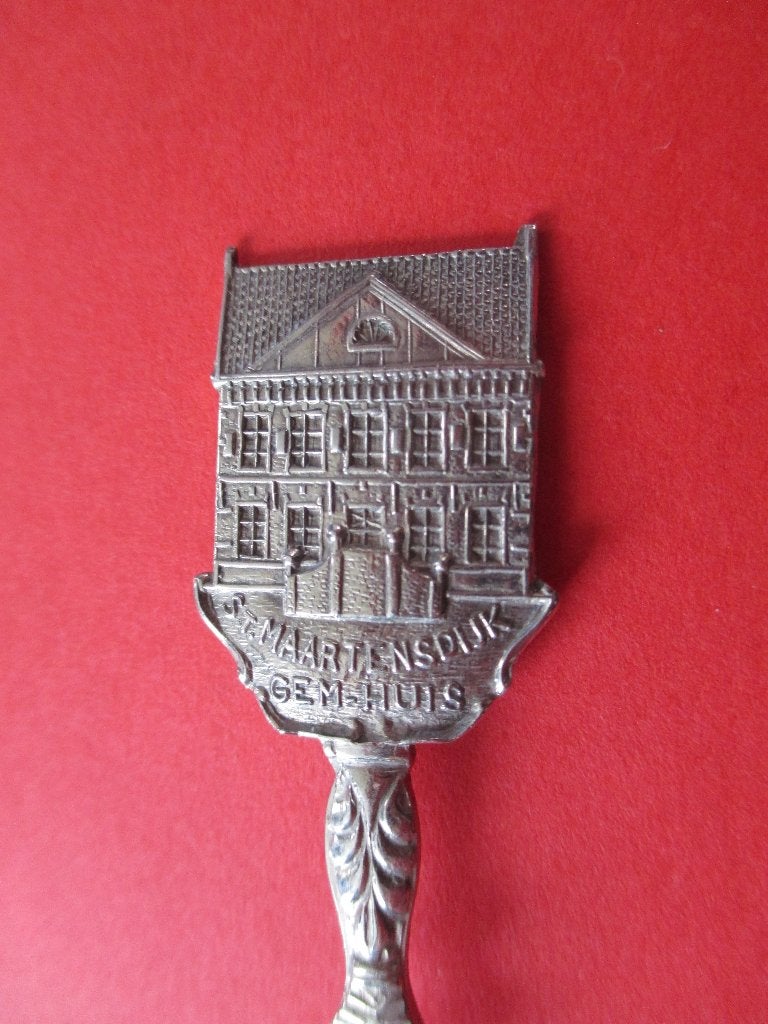 Lepeltje gemeentehuis St. Maartensdijk, Verzenden, Zo goed als nieuw