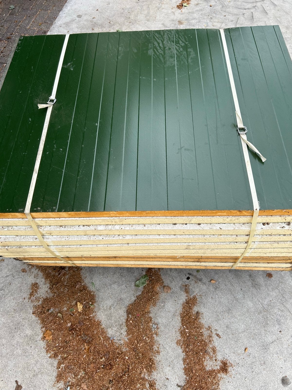 Sandwichpanelen 115x90 4cm dik, Ophalen, 4 tot 8 cm, Nieuw, 15 m² of meer