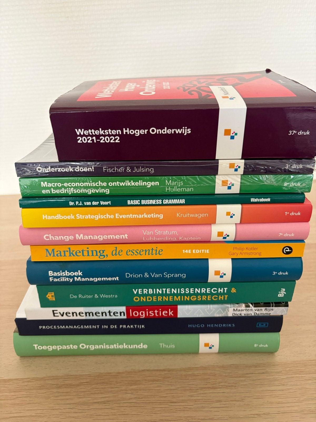 Diverse studieboeken HBO - HAN Facility Management, Boeken, Ophalen of Verzenden, Alpha, Gelezen, HBO