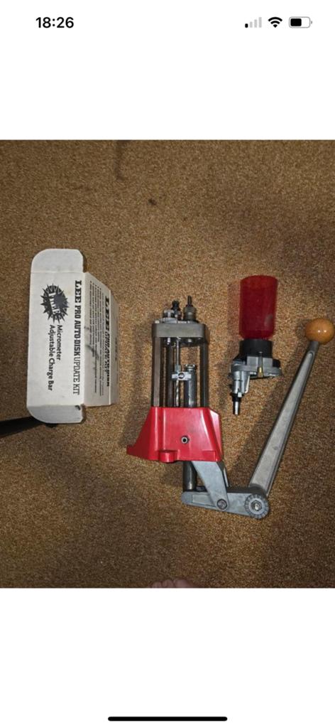 Lee herlaad turret pers herladen reload press, Ophalen of Verzenden