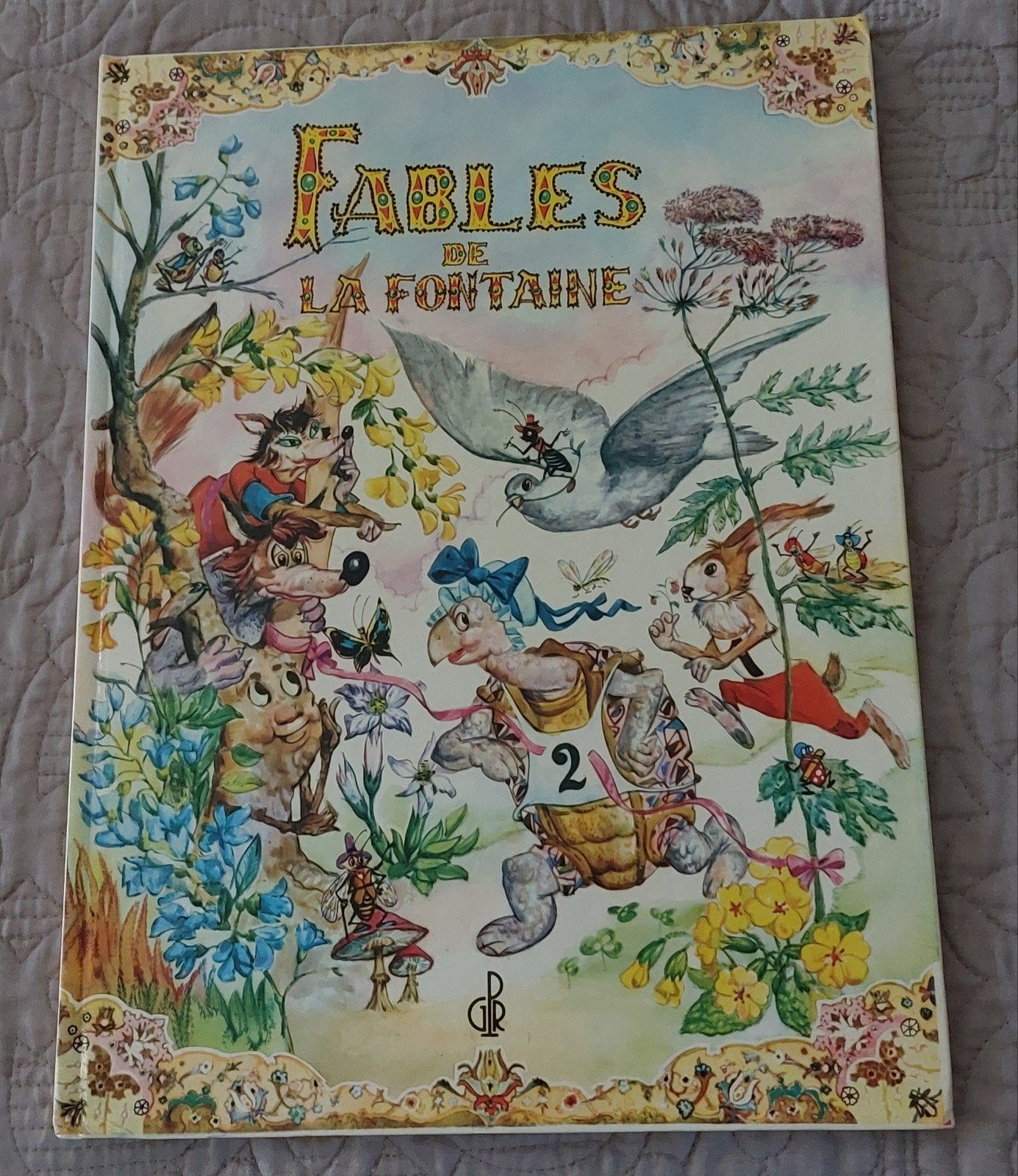 Fables de La Fontaine - Geïllustreerd kinderboek, Boeken, Ophalen of Verzenden, Zo goed als nieuw, Jean de La Fontaine