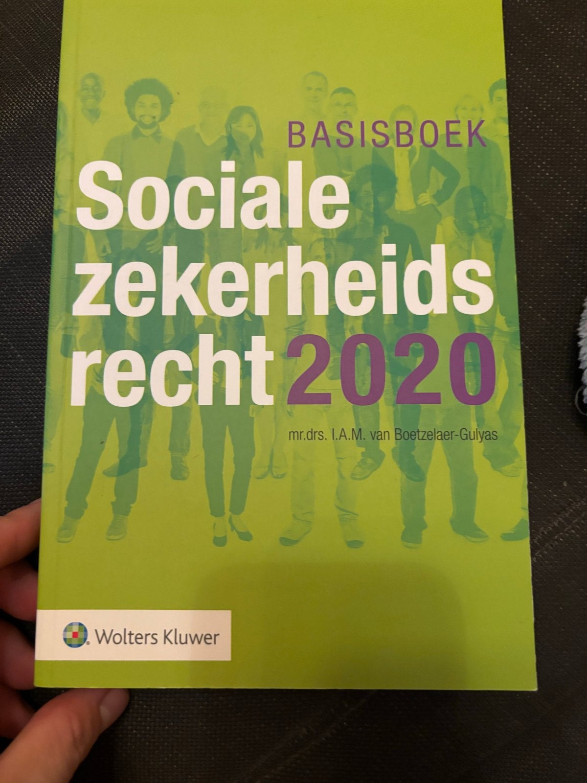 Basisboek Sociale Zekerheidsrecht 2020 - HBO, Ophalen, Gamma, Zo goed als nieuw, HBO