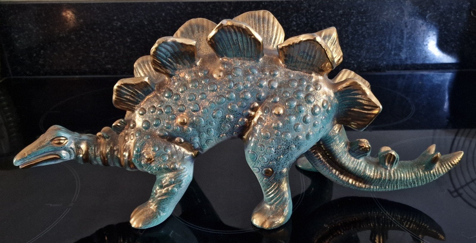 JeMa unieke stegosaurus, Antiek en Kunst, Ophalen of Verzenden