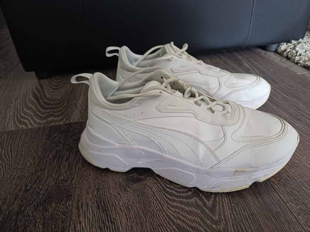 Puma Cassia SL sneakers maat 40, Puma, Wit, Ophalen of Verzenden, Sneakers of Gympen