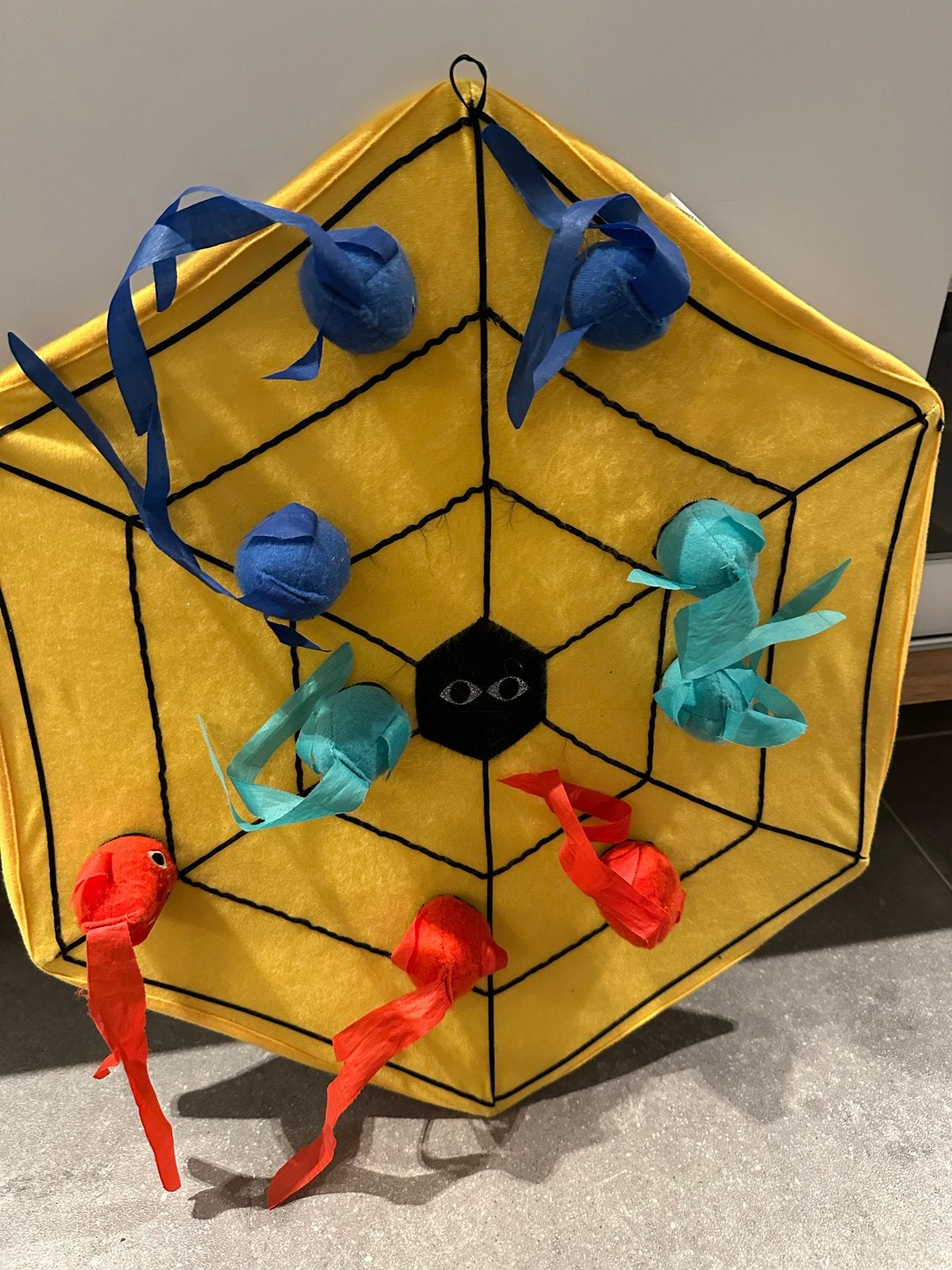 IKEA LATTJO Spinnenweb spel met balletjes, Verzenden, Gebruikt, Jongen of Meisje