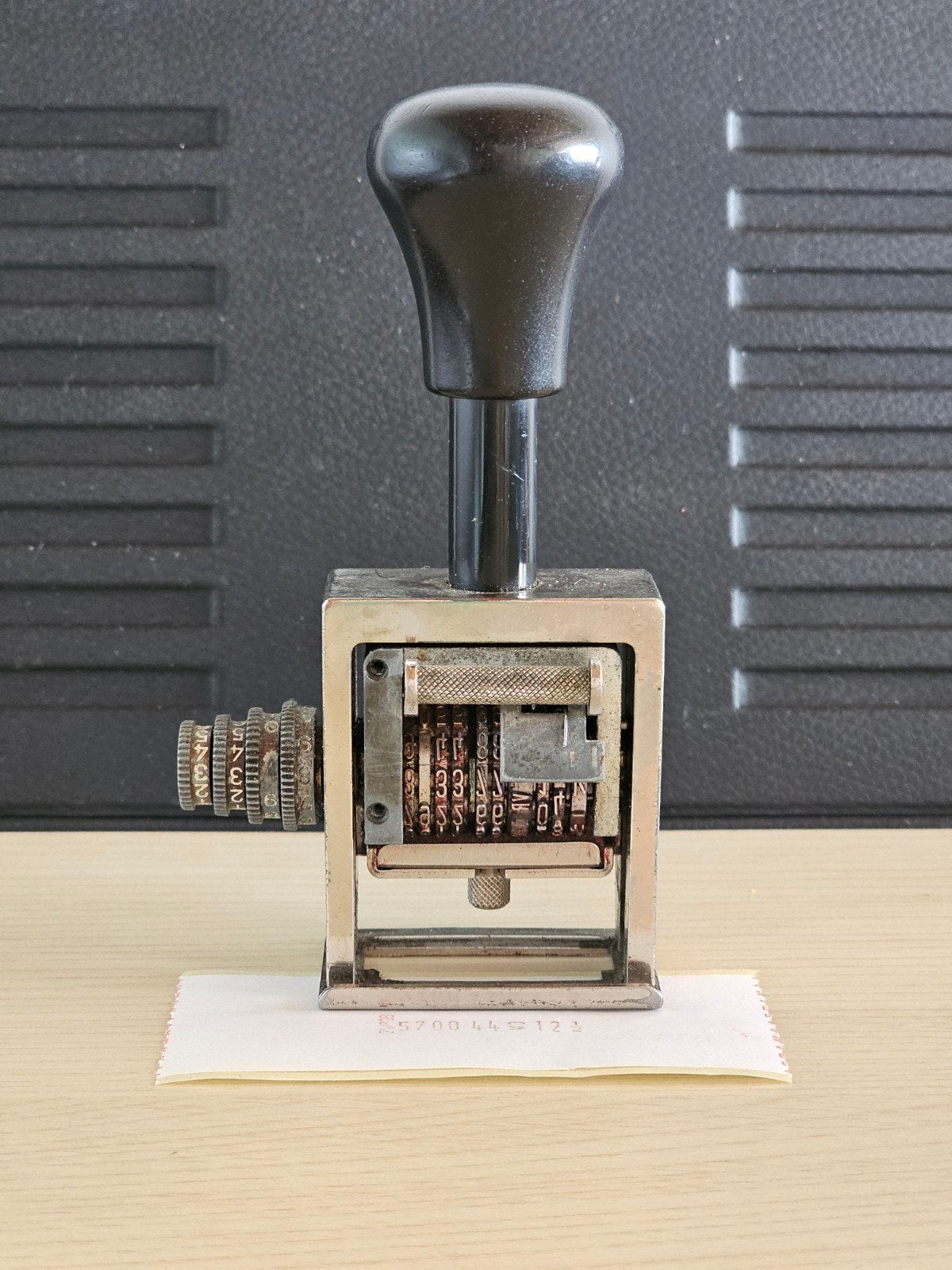 Openbaarvervoer stempel van buschauffeurs & trambestuurders, Ophalen of Verzenden, Trein