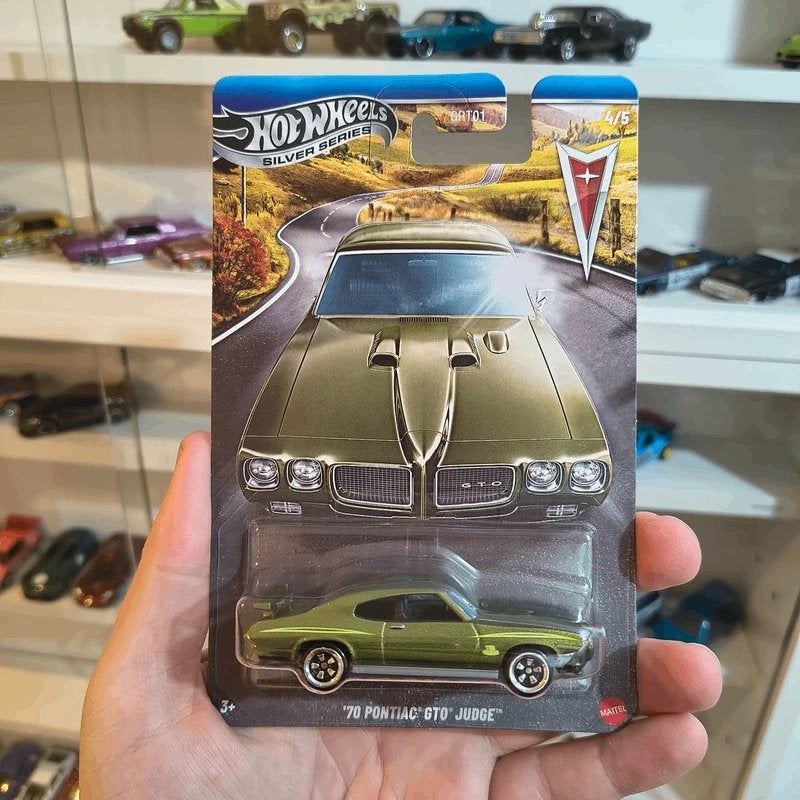 Hot Wheels Silver Series '70 Pontiac GTO Judge (JKY13), Nieuw, Ophalen of Verzenden, Mattel Europa B.V, Service.nl@mattel.com