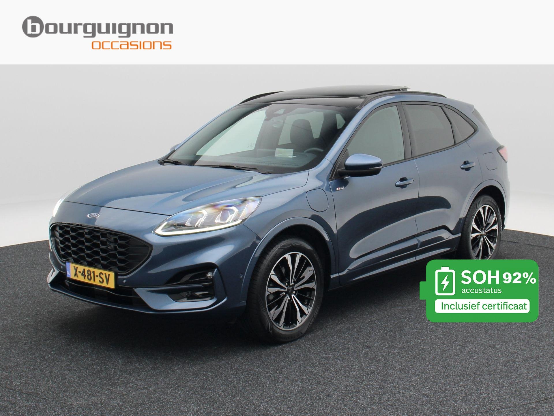 Ford Kuga 2.5 224 Pk PHEV ST Line X | Stoel/Stuurverwarming, Dealer onderhouden, 14 kWh, Gebruikt, Euro 6