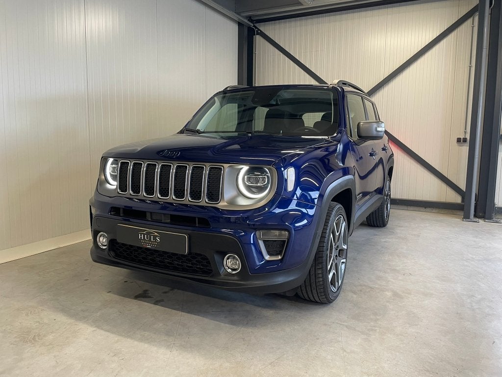 Jeep Renegade 2021 Limited 190PK | PHEV | Automaat | 4x4 |, Automaat, Stof, Blauw, Bedrijf
