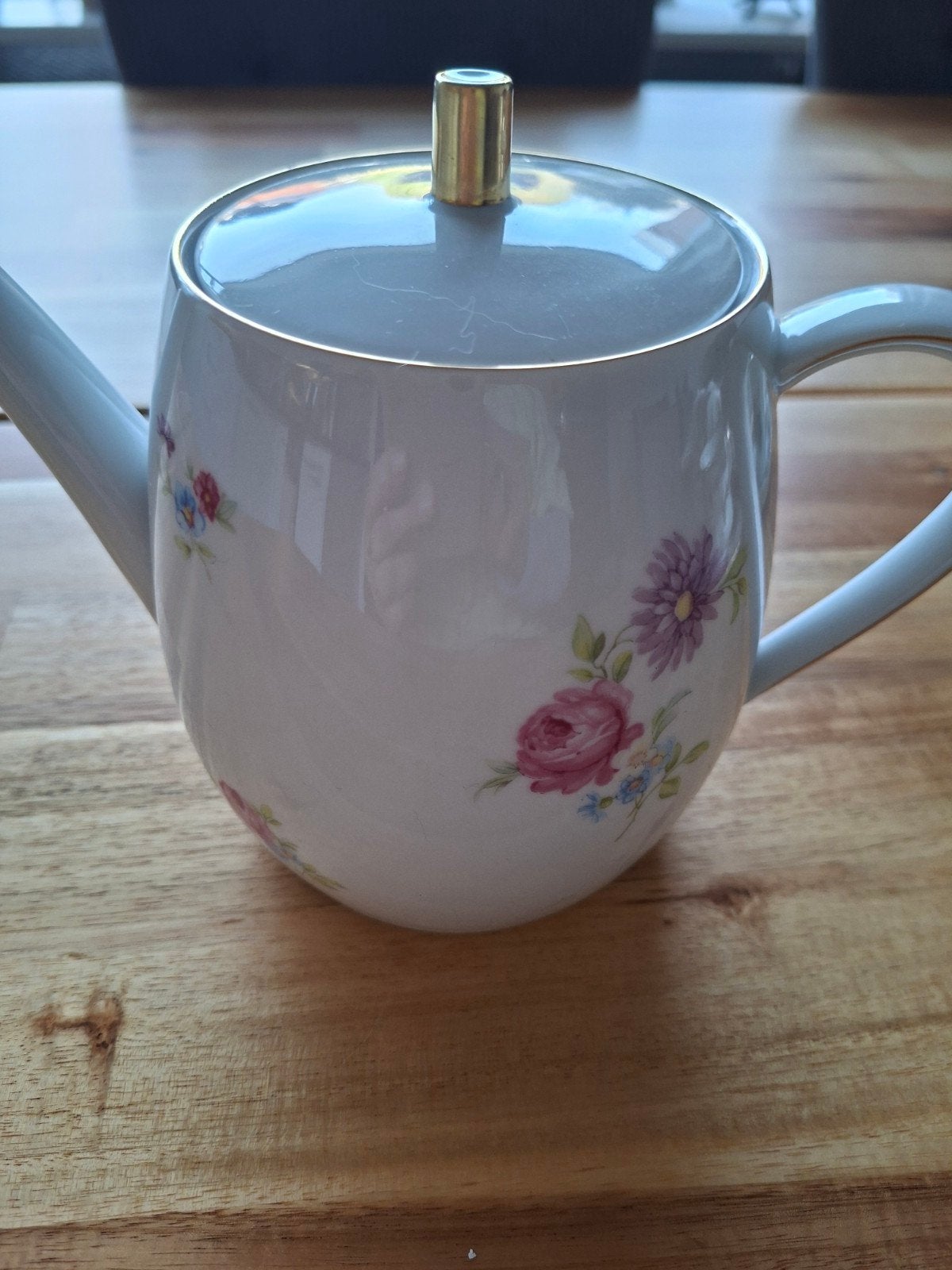 Vintage Theepot - Seltmann Weiden Bavaria Roma - Bloemen, Antiek en Kunst, Antiek | Porselein, Ophalen