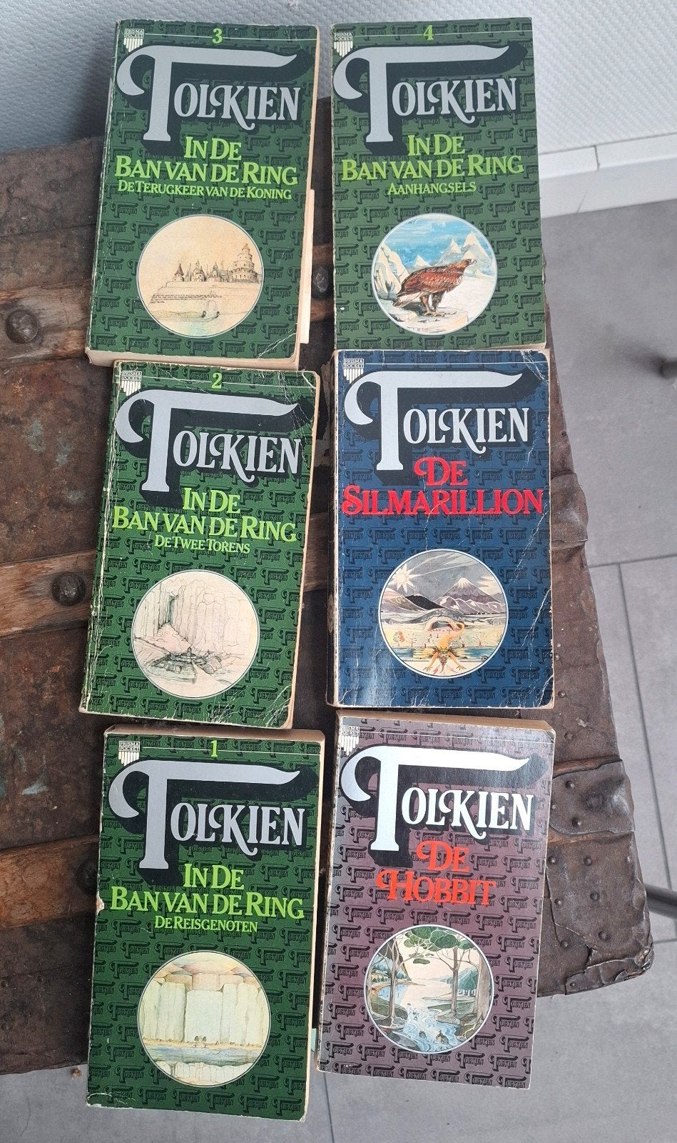 J.R.R. Tolkien: In de Ban van de Ring, Silmarillion, Hobbit, Boeken, Ophalen, Gelezen, J.R.R. Tolkien