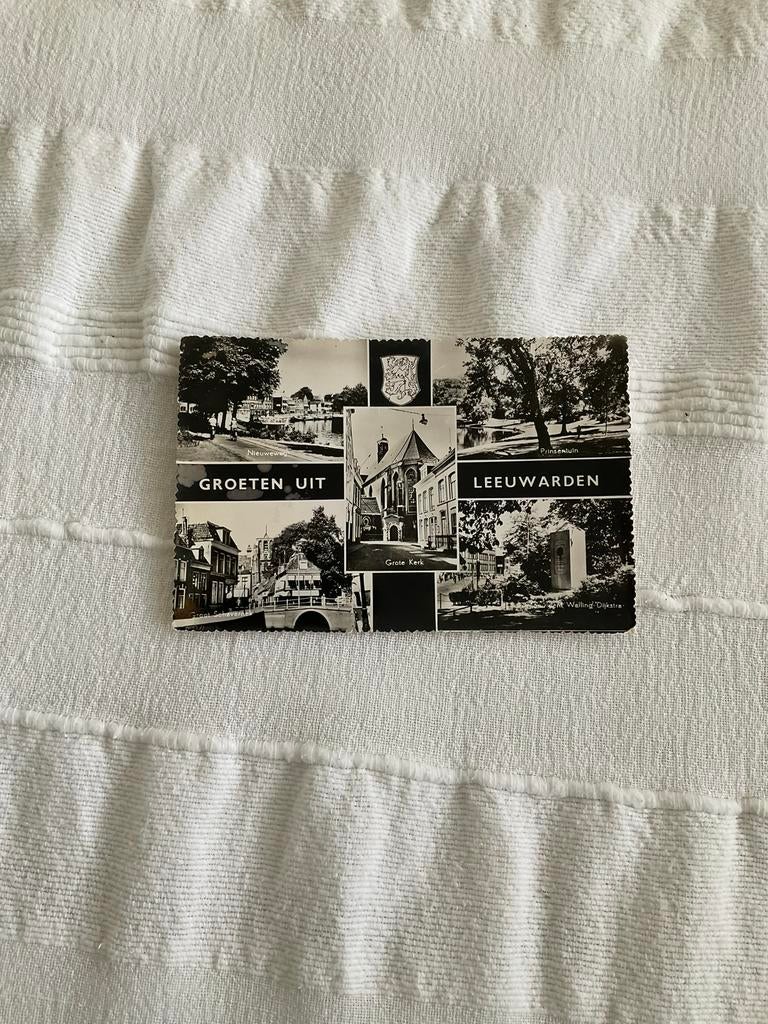Ansichten -zwart/wit uit meerdere plaatsen, Ophalen, 1940 tot 1960, Gelopen
