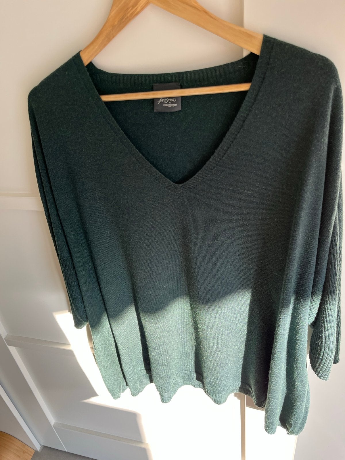 Persona by Marina Rinaldi Trui - Donkergroen, Kleding | Dames, Verzenden, Gedragen, Maat 38/40 (M), Groen