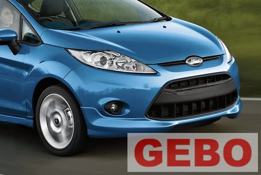 Ford fiesta 2008 t/m 2013 voorkop motorkap bumper koplamp sp, Auto-onderdelen, -, Voor, -, Nieuw