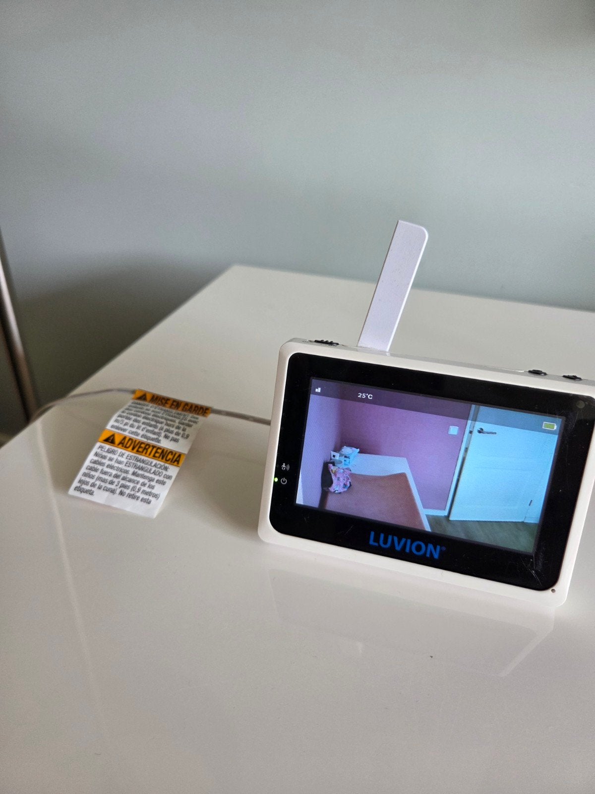 Luvion Grand Elite 3 Connect Babyfoon - Antenne zit los, Verzenden, Gebruikt, Minder dan 100 meter, Camera