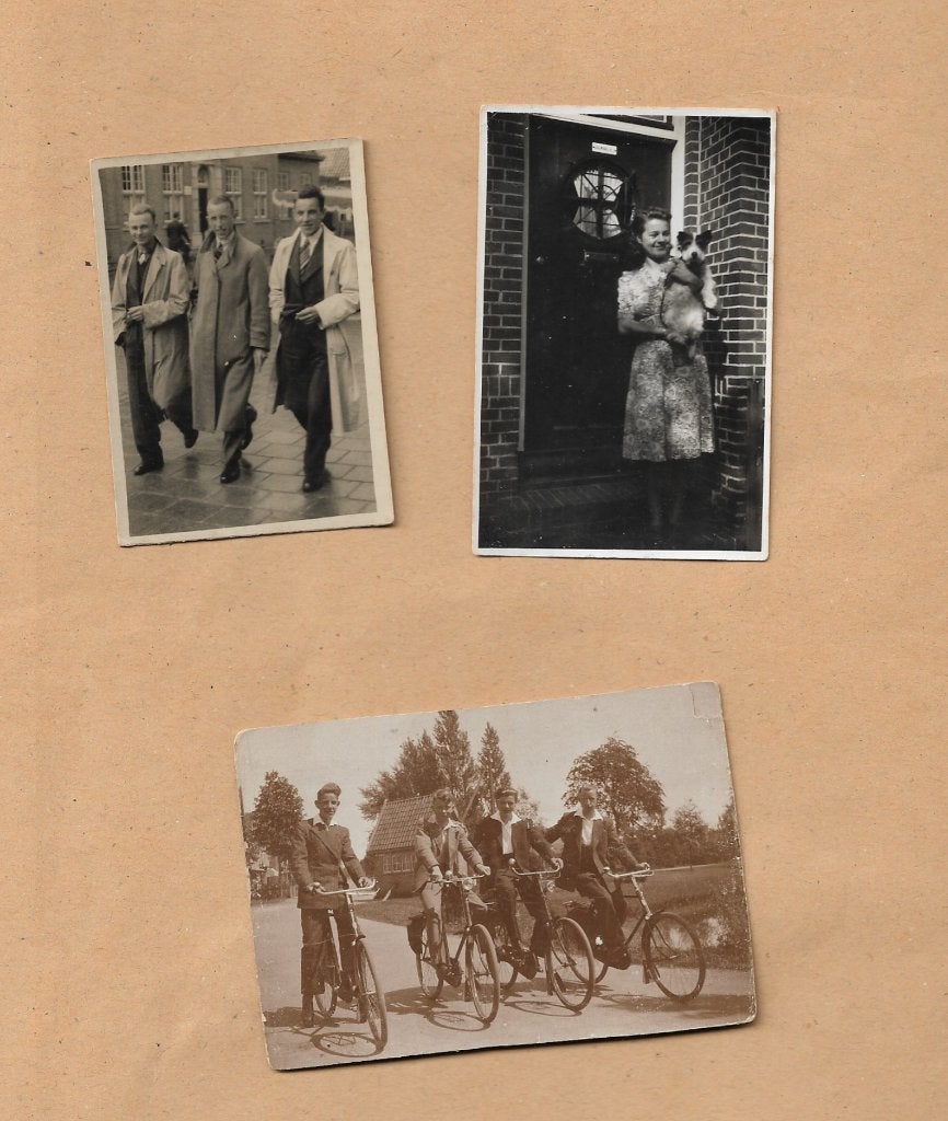 3 foto's Veendam  1934 (  2 x kerkstraat en 1 x AE kade ), Ophalen of Verzenden, 1920 tot 1940, Groningen