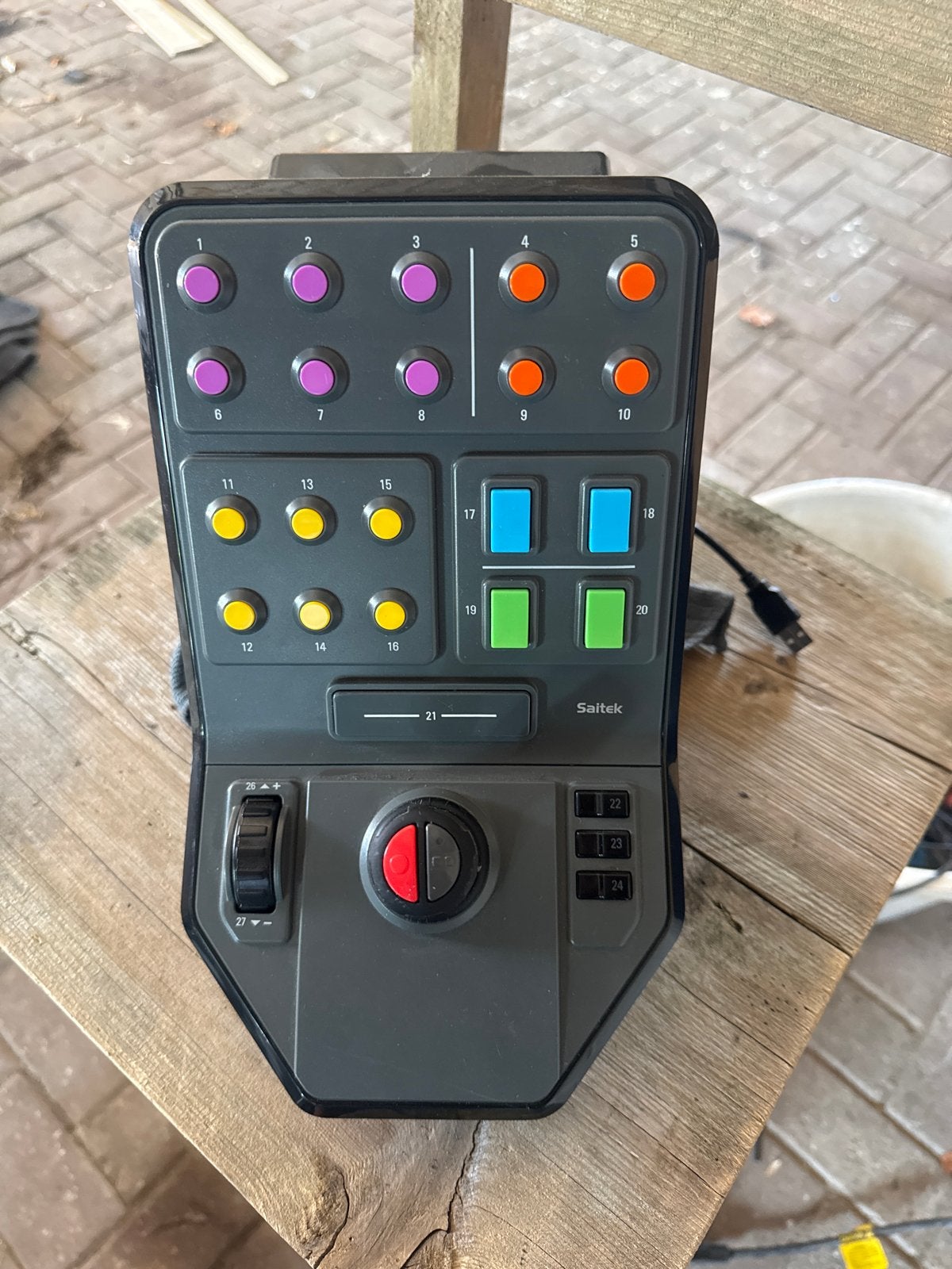 Saitek Farm Simulator Controller - Zo goed als nieuw, Spelcomputers en Games, Games | Pc, Zo goed als nieuw, Simulatie, 1 speler