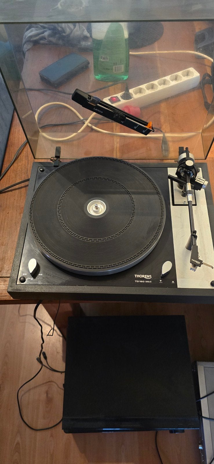 Thorens TD 160 MK2 Platenspeler - Klassieke Hifi, Audio, Tv en Foto, Platenspelers, Ophalen of Verzenden
