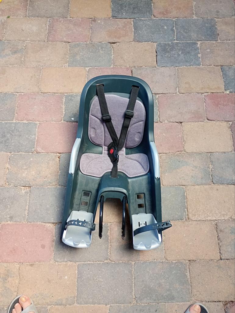 Zgan Polisport Mini Bubbly stuur fietsstoeltje, Fietsen en Brommers, Fietsaccessoires | Fietsstoeltjes, Ophalen of Verzenden, Zo goed als nieuw