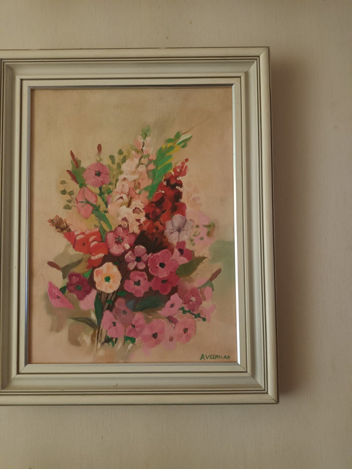 Schilderij A.Veerman, Ophalen