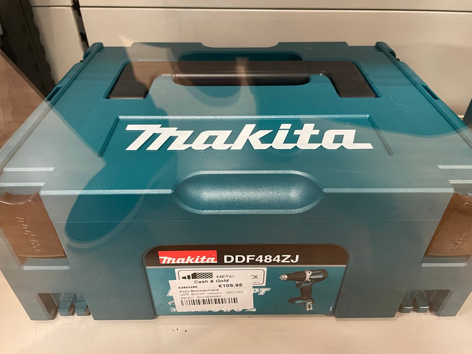 Makita DDF484ZJ Accu Boor-/Schroefmachine Nieuw, Doe-het-zelf en Verbouw, Gereedschap | Boormachines, Makita, Boor- en Schroefmachine