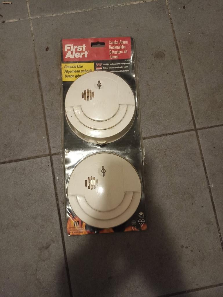 First Alert Rookmelders (2 stuks) - Nieuw in verpakking, Ophalen, Nieuw, Detector, Sensor of Melder, Rook