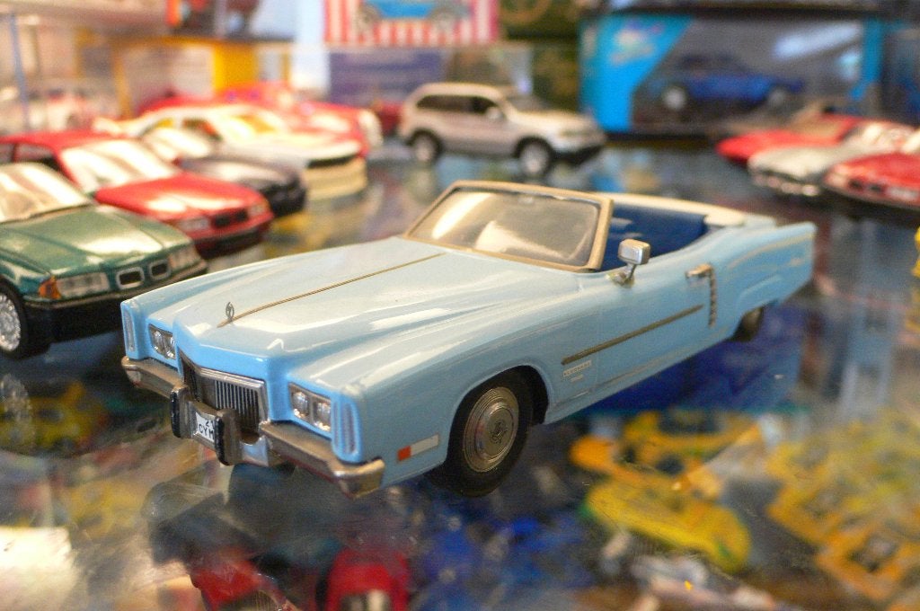 cadillac eldorado cabriolet 1971-AMR-metaal handgebouwd 1/43, Verzenden, Nieuw, Auto, Overige merken