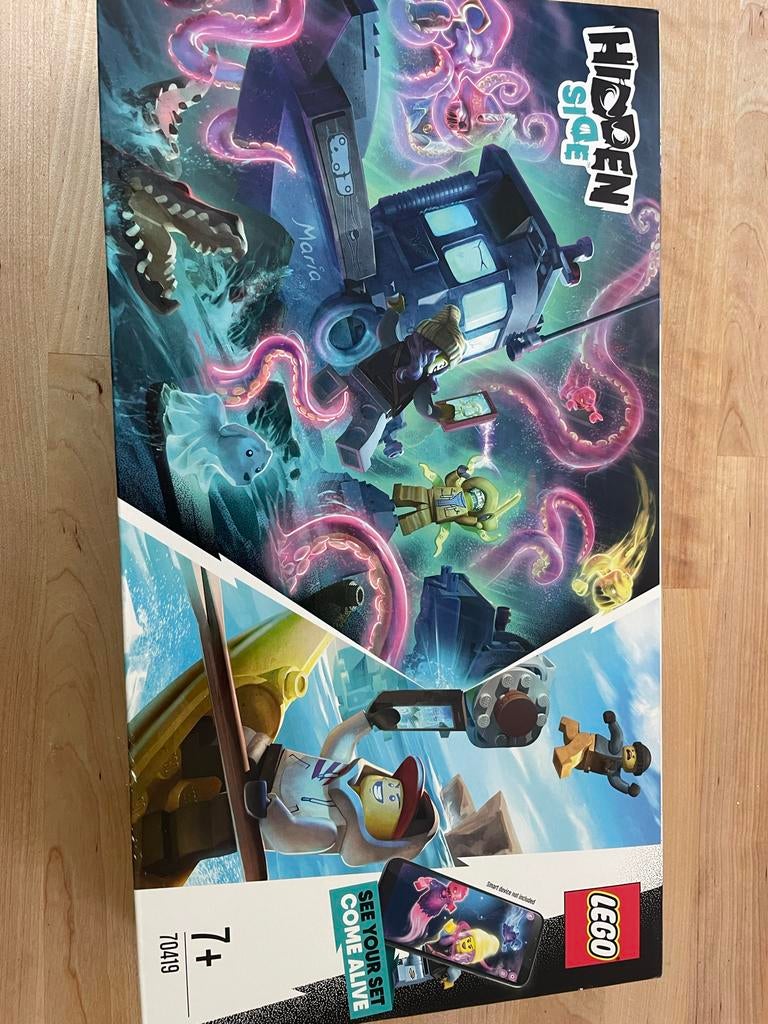 LEGO Hidden Side 70419: Verlaten Garnalenboot, Overige thema's, Lego, Ophalen of Verzenden, Zo goed als nieuw