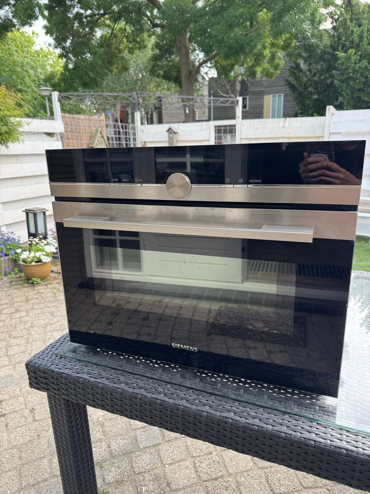 Siemens IQ700 Combi-oven - Inbouw, Witgoed en Apparatuur, Ovens, Zo goed als nieuw, Inbouw, Combi-oven, Siemens, 45 tot 50 cm
