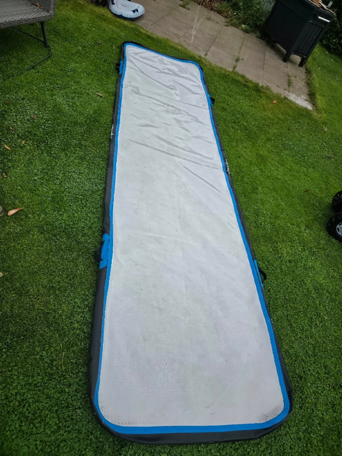 Flipflex Airtrack Turnmat 4m x 10cm - Gebruikt, Ophalen, Gebruikt, Meerkleurig, Materiaal