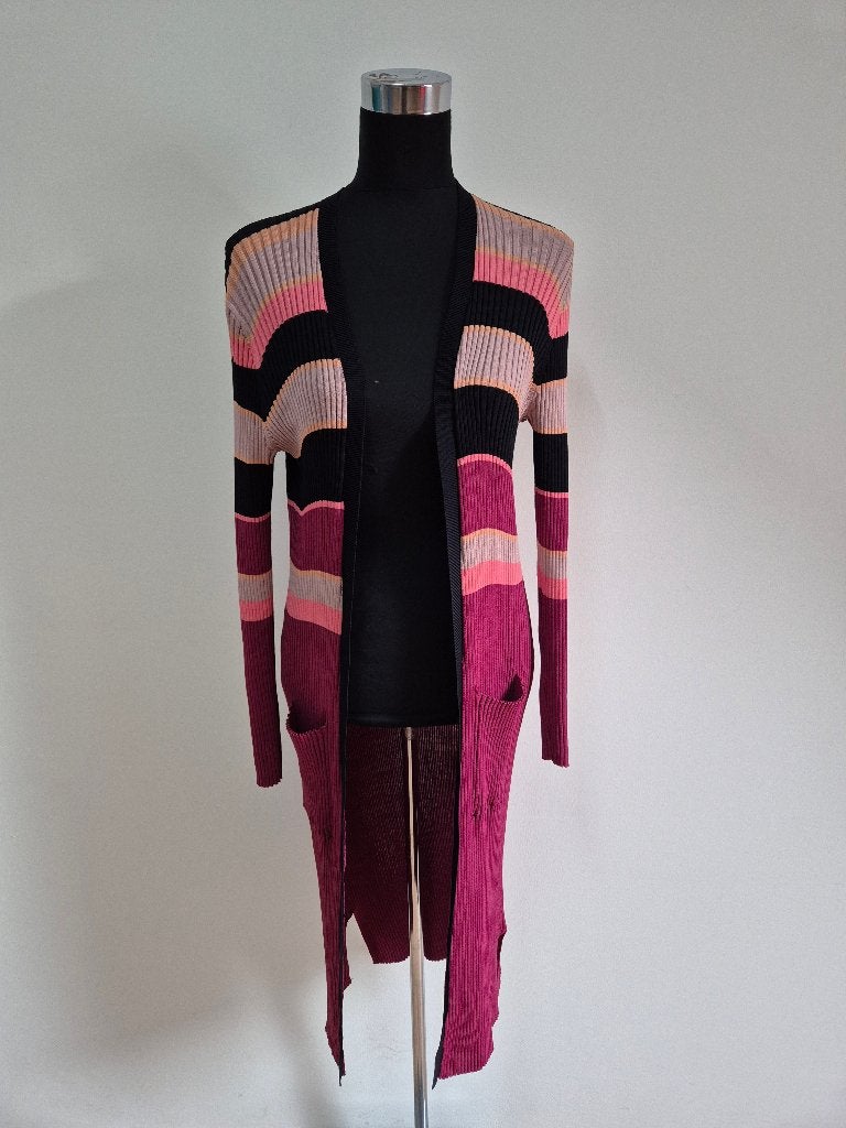 Vest5 - Fleurig Gsus Amsterdam vest maat L (1), Ophalen of Verzenden, Zo goed als nieuw, Maat 38/40 (M)